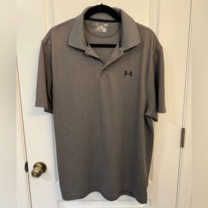 Under Armour Performance Polo HeatGear Golf Shirt Large